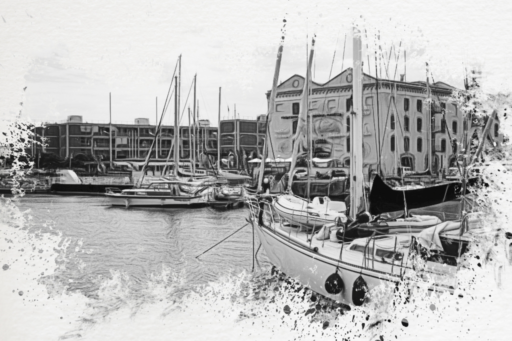 Genoa cityscape
