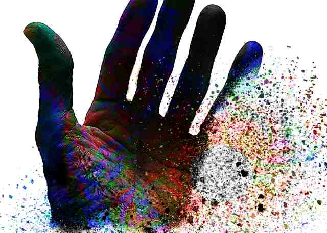 Mano artistica · alococofoto