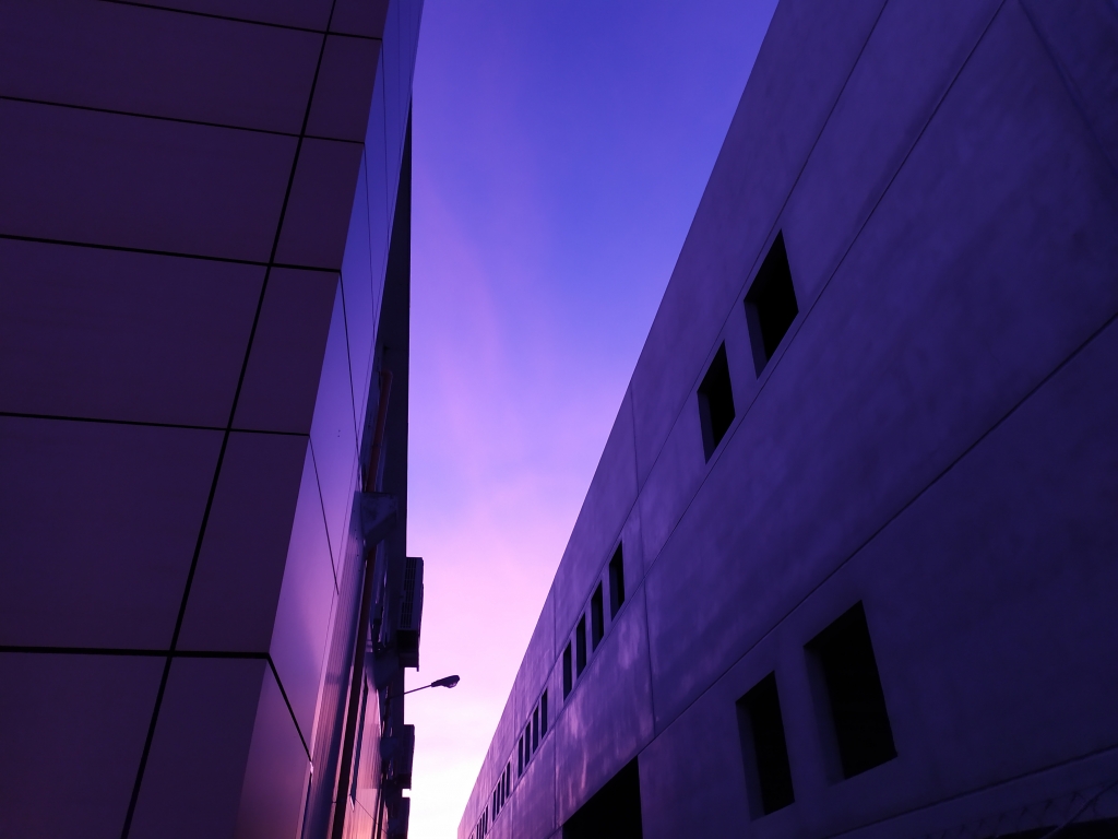 Tramonto tra i palazzi