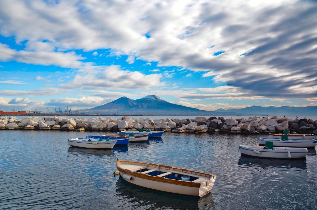 Una passeggiata a Mergellina, Napoli.