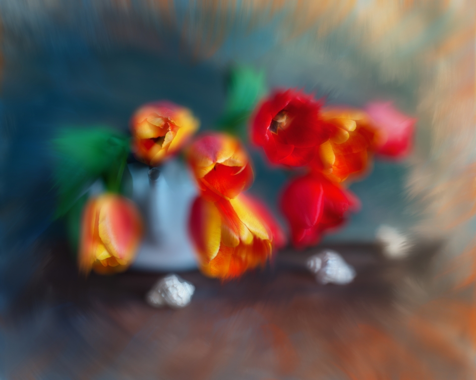 April Tulips Fantasy