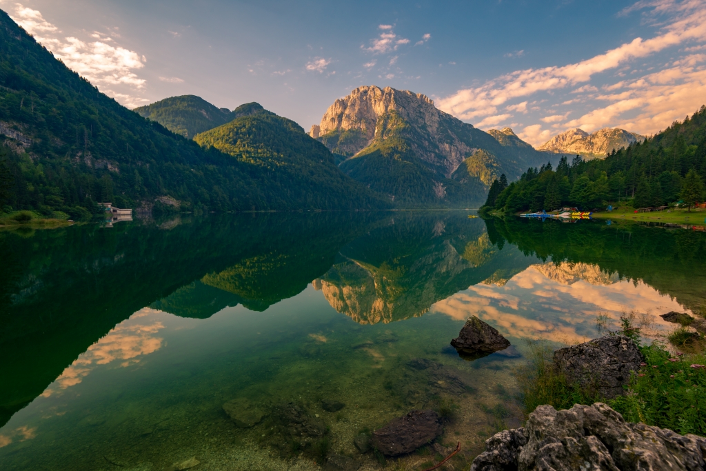 riflesso montagna