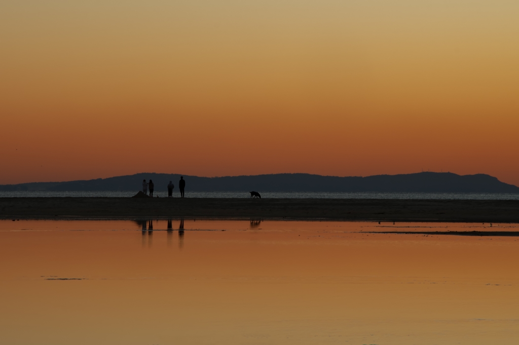 Passeggiando nel tramonto