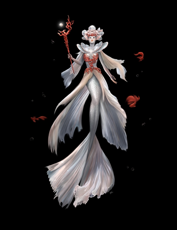 White Mermaid