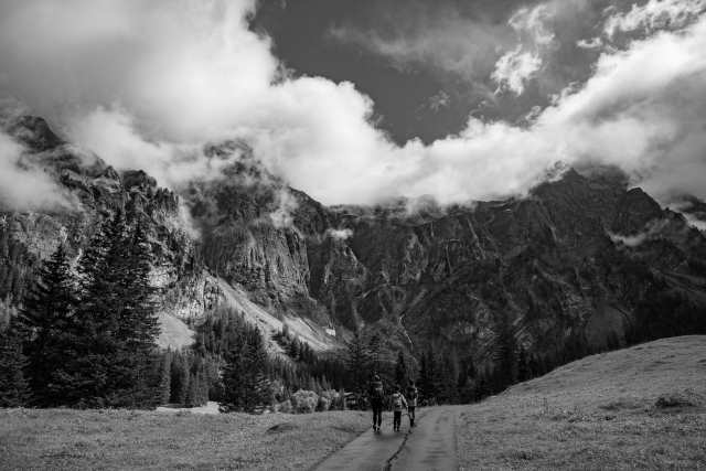 Tra le montagne