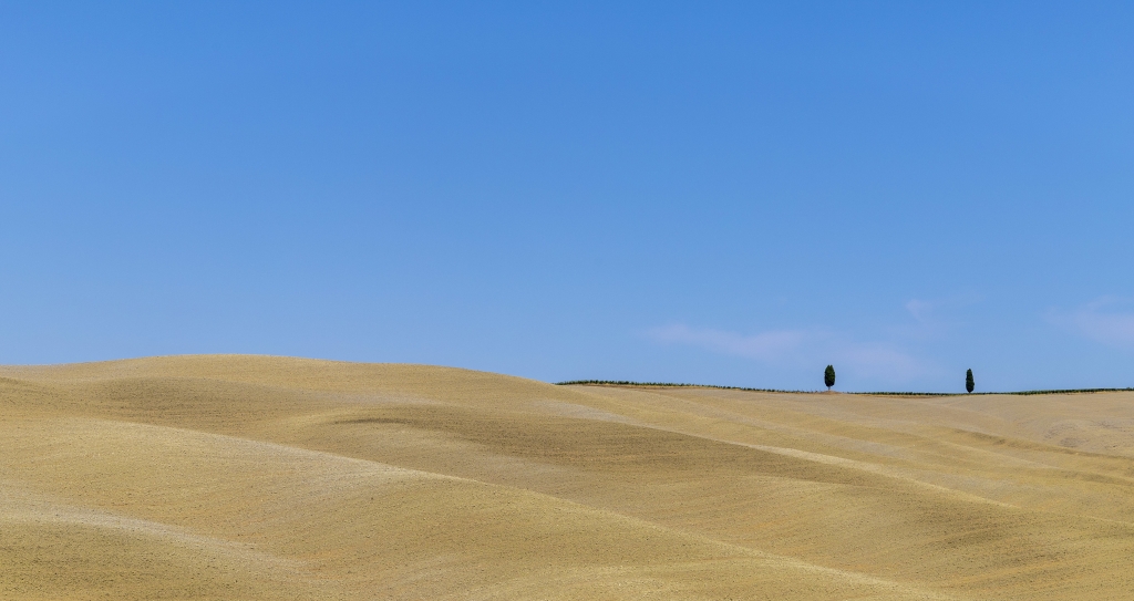 Minmalismo in Val D Orcia
