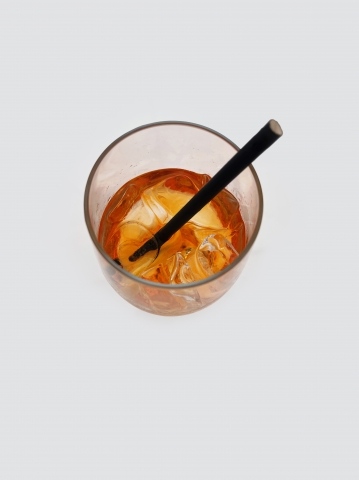 Cocktail Americano in set minimale