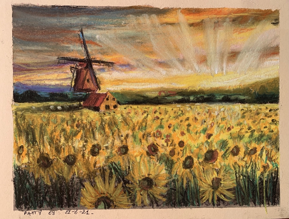 Campo di girasoli