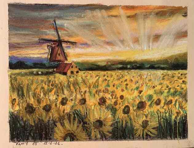 Campo di girasoli