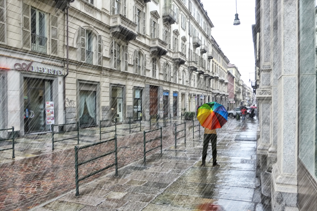 Sotto la pioggia