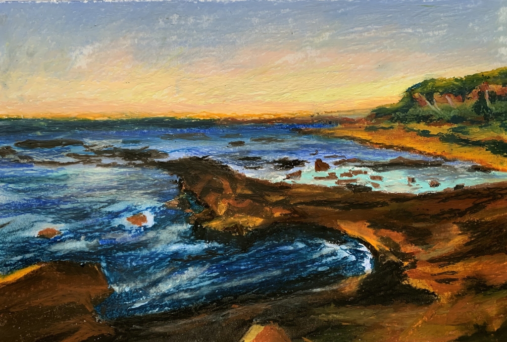 Mare al tramonto