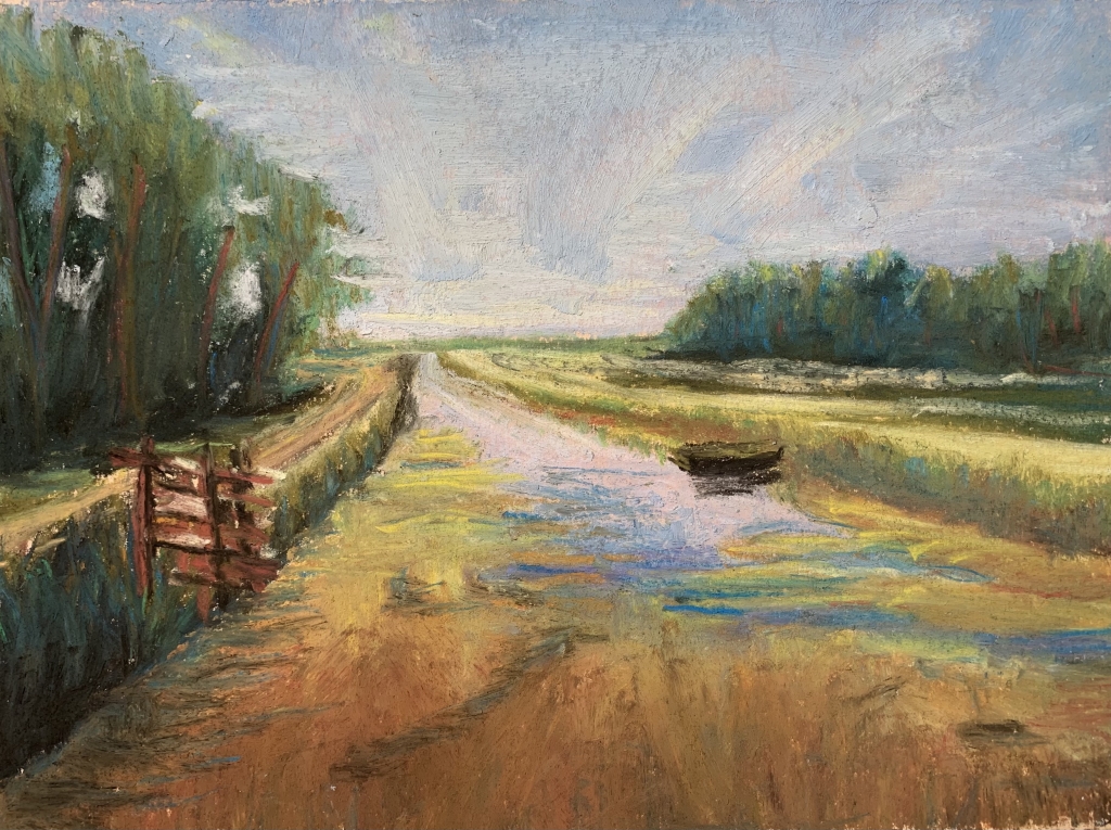 Fiume di campagna