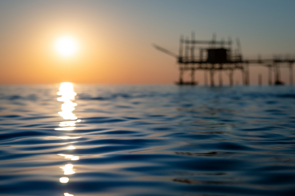 Trabocco Turchino all'alba
