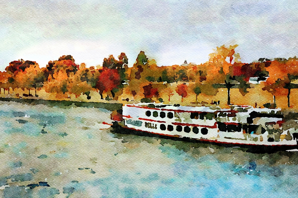Steamboat in Paris 1