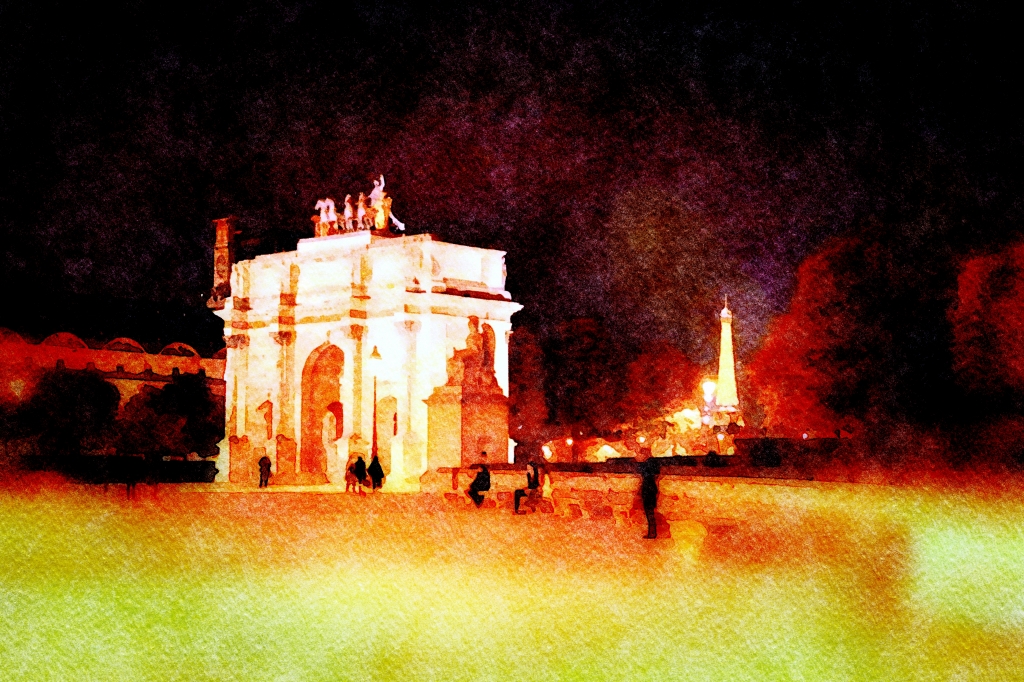 An arch in Paris