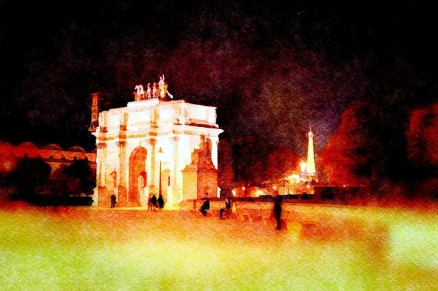 An arch in Paris