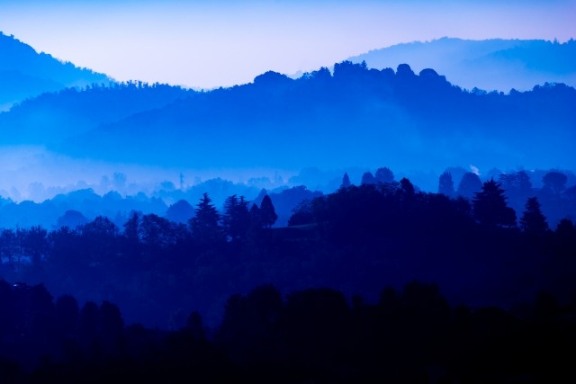 Shades of blue