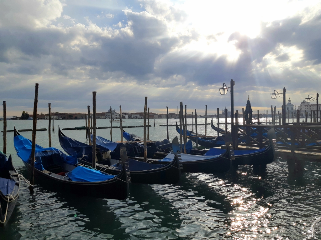 Raggi di luce a Venezia