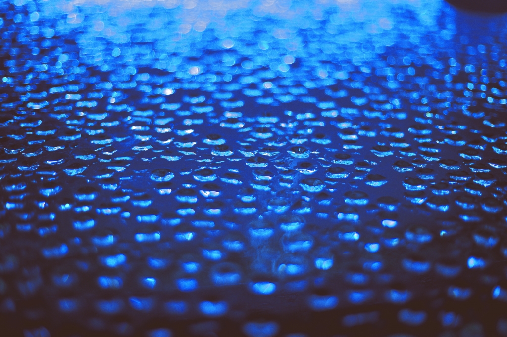 Gocce blu