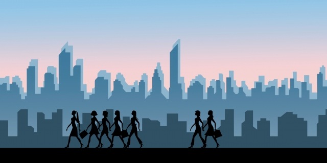 A passeggio tra i grattacieli