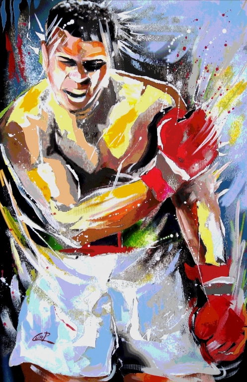 CASSIUS CLAY -ALI '  THE BEST opera di Pasquale Colle