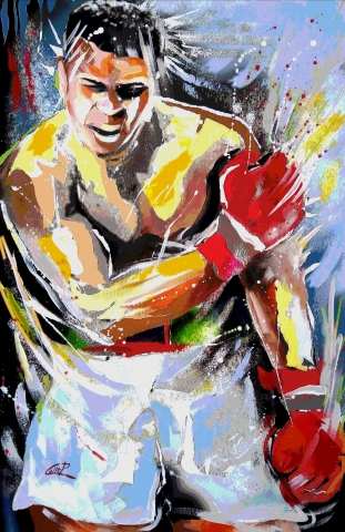 CASSIUS CLAY -ALI '  THE BEST opera di Pasquale Colle