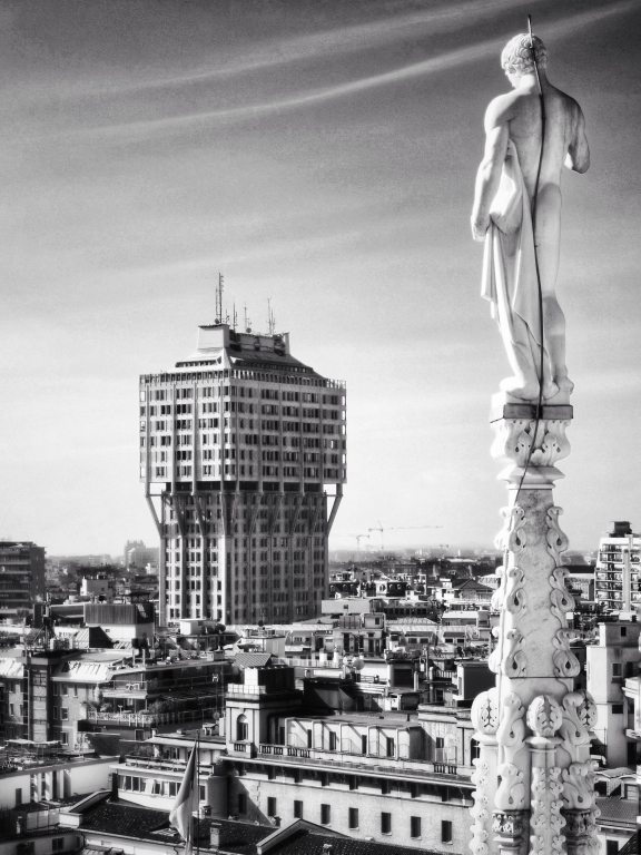 Veduta dal Duomo di Milano