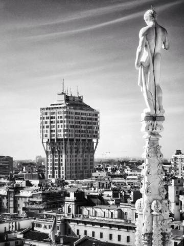 Veduta dal Duomo di Milano