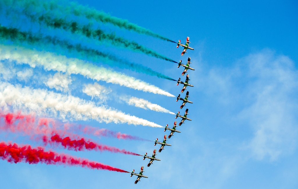Frecce tricolori.