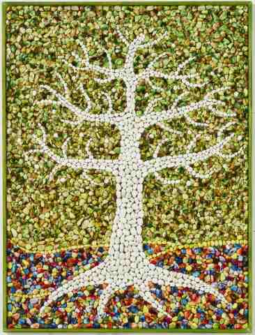 albero della vita bianco