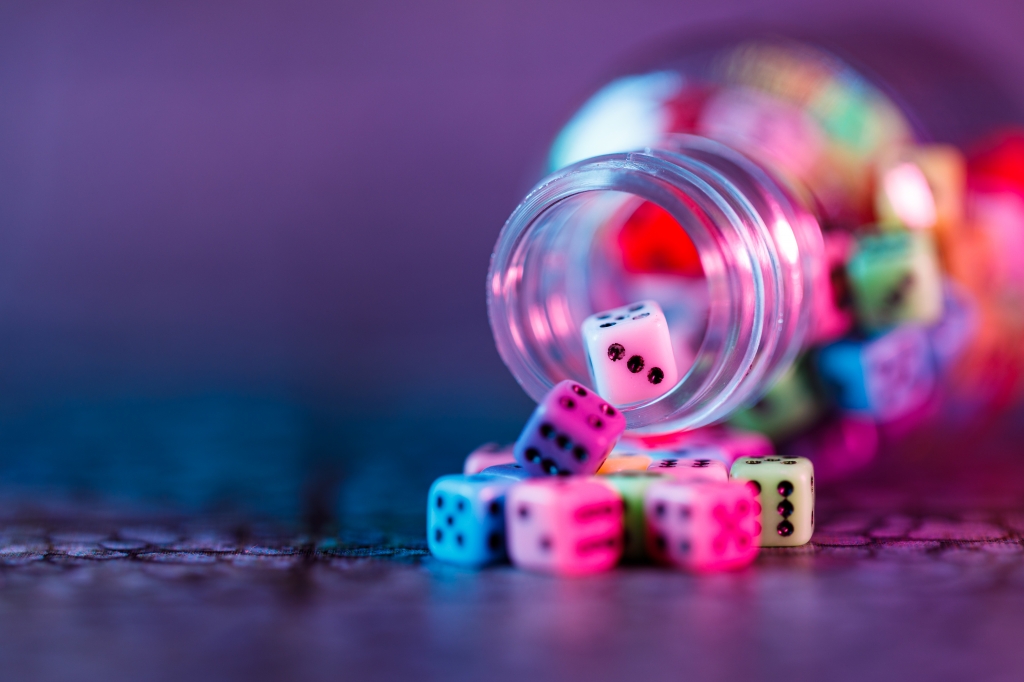 Dadi per gioco da tavola