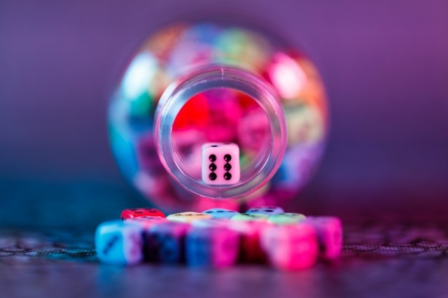 Dadi per gioco da tavola