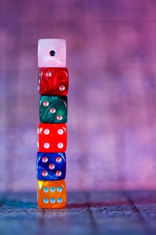 Dadi per gioco da tavola