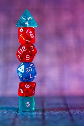 Dadi per gioco da tavola