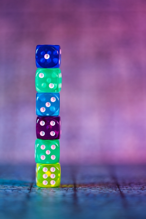 Dadi per gioco da tavola