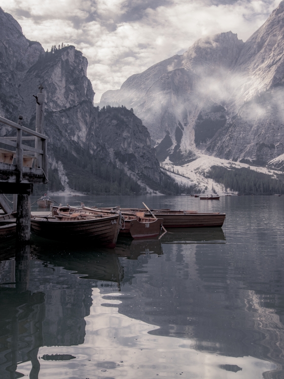 Ad un passo dal cielo, lago di Braies