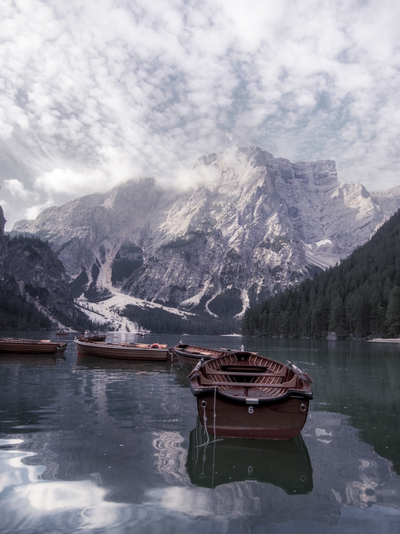 Ad un passo dal cielo, lago di Braies