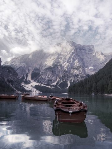 Ad un passo dal cielo, lago di Braies