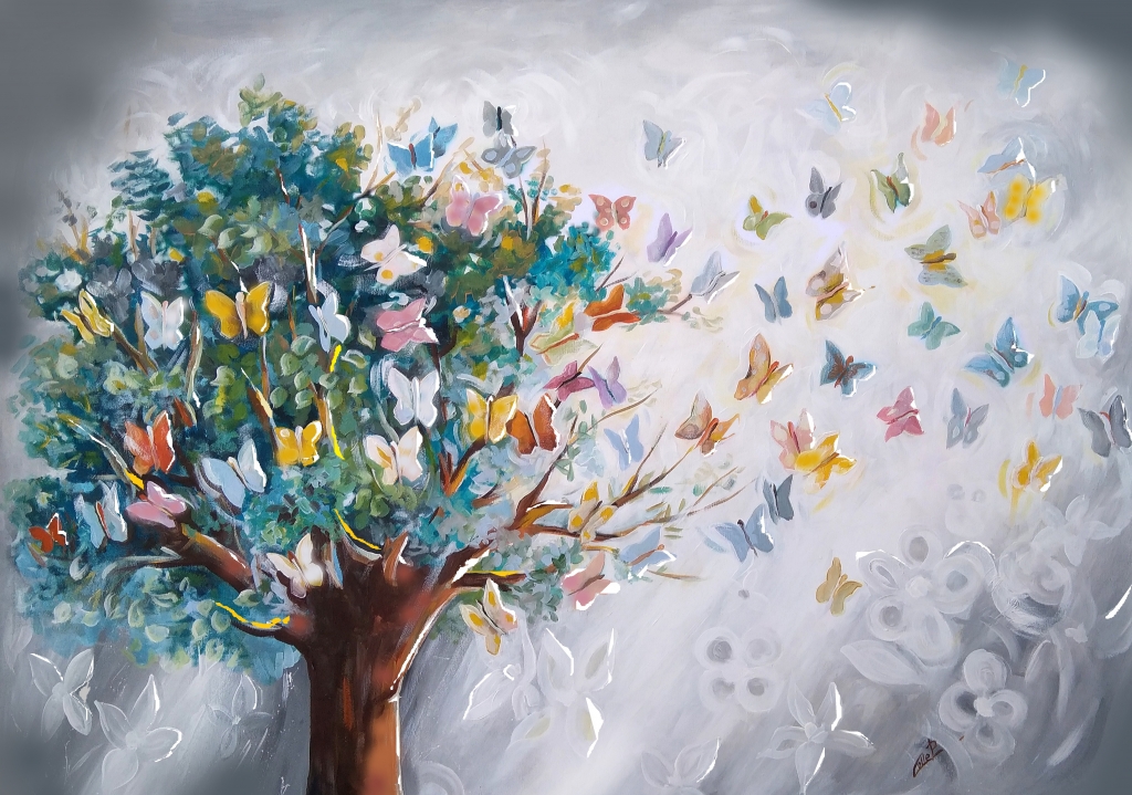P.Colle l' albero delle farfalle