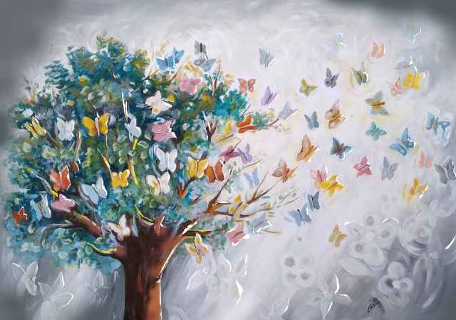 P.Colle l' albero delle farfalle