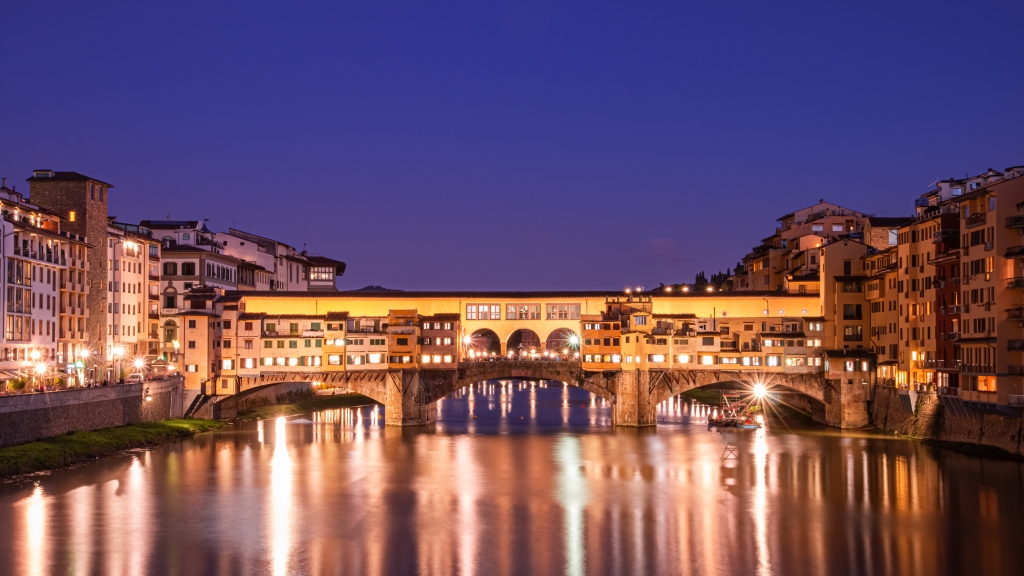 Firenze, Ponte Vecchio. Italia