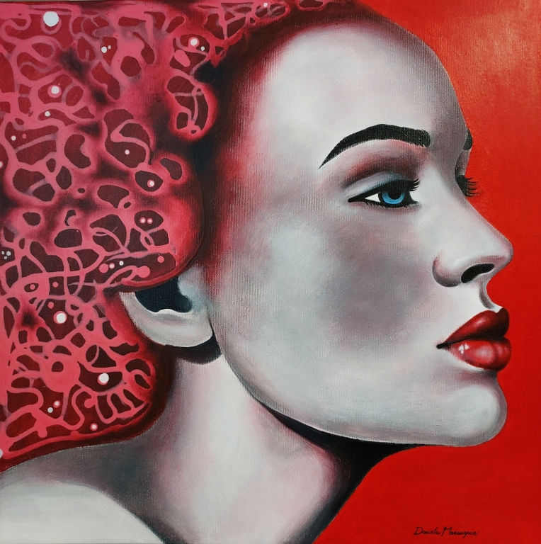 Donna in rosso