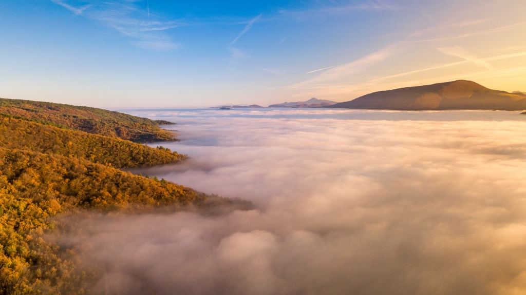 nebbia al tramoto
