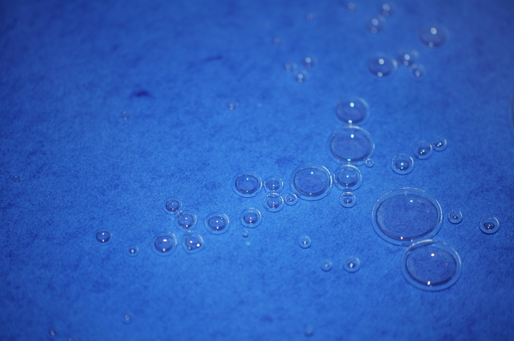 Gocce blu