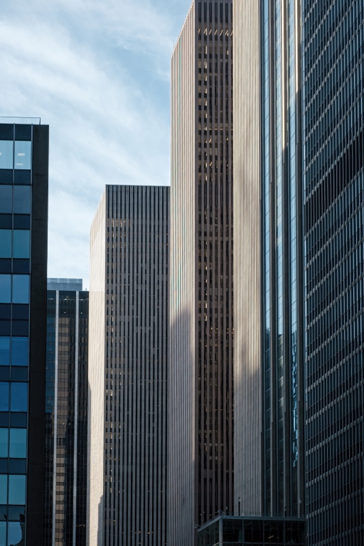 New York - Geometrie di grattacieli