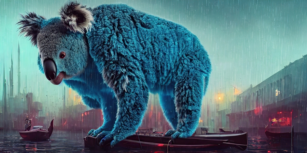 Blue Koala