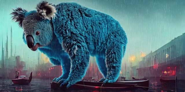 Blue Koala