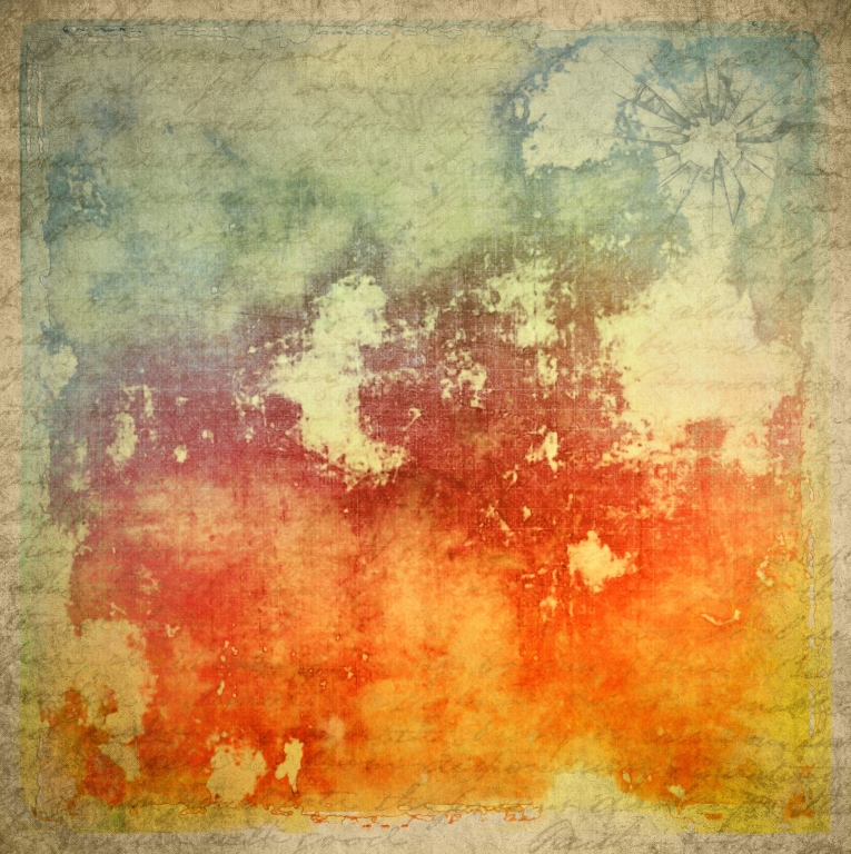 Astratto in rosso e grigio
