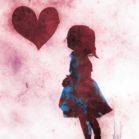 Enfant au coeur