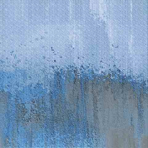 Astratto materico blu